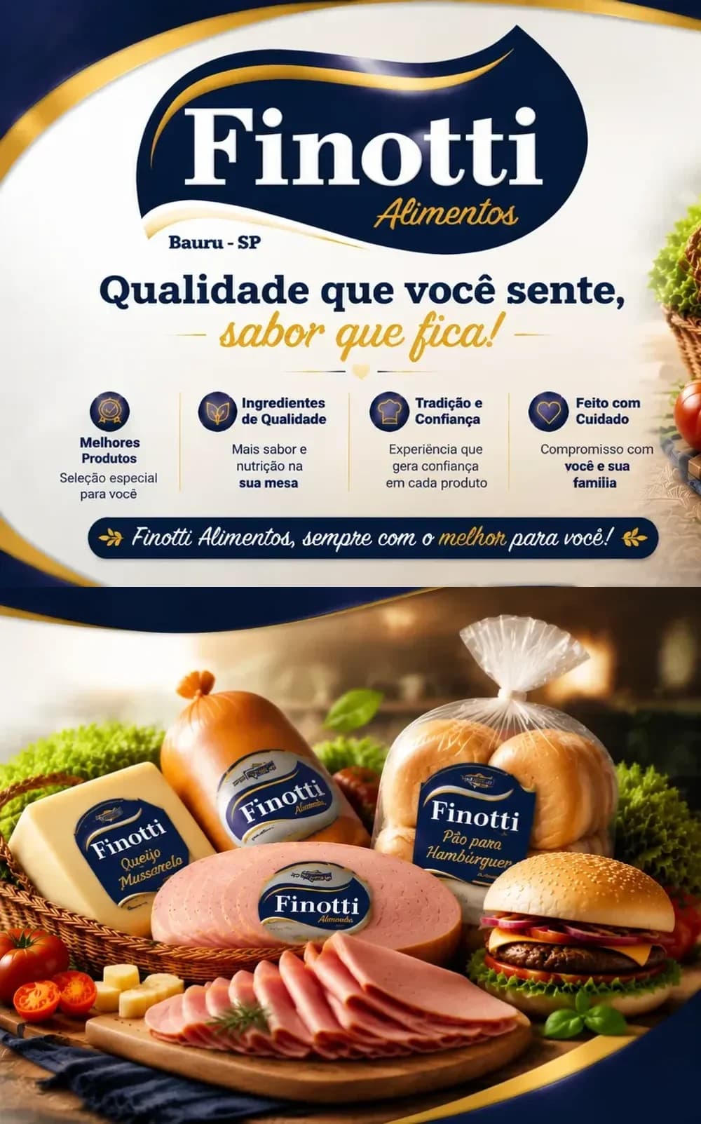 Finotti Alimentos — Qualidade que você sente, sabor que fica!